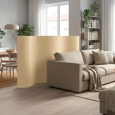 Bambusový paraván o výšce 145 cm přírodní HS 3140