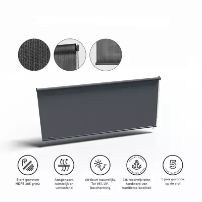 Coolfit venkovní roleta  100 cm - antracit