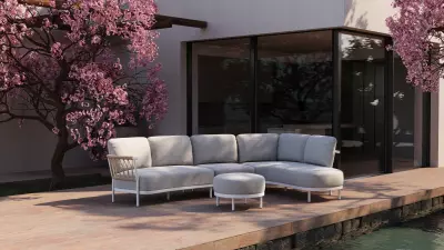 Fresca zahradní sezení - natural/sand L - outlet 