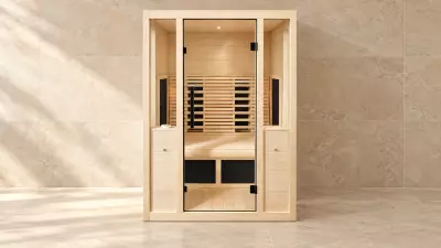 Infra4Health 130 Aspen – infrasauna pro 2 osoby z osikového dřeva