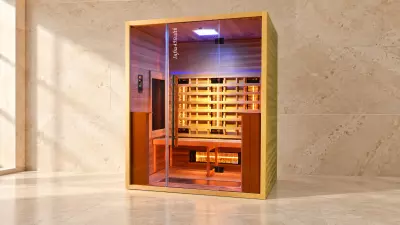 Infra4Health 160 – cedrová infrasauna pro 3 osoby s 8 zářiči