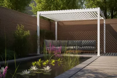 Moderní pergola na terasu: jak skutečně mění venkovní prostor | DR Studio