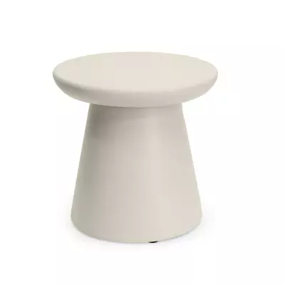Postranní stolek Round oyster beige
