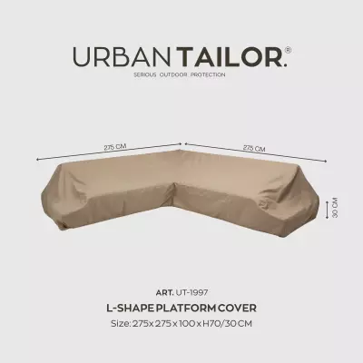 Prémiový obal pro zahradní nábytek L 275x275x100x70/30 cm