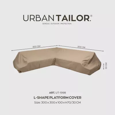 Prémiový obal pro zahradní nábytek L 300x300x100x70/30 cm