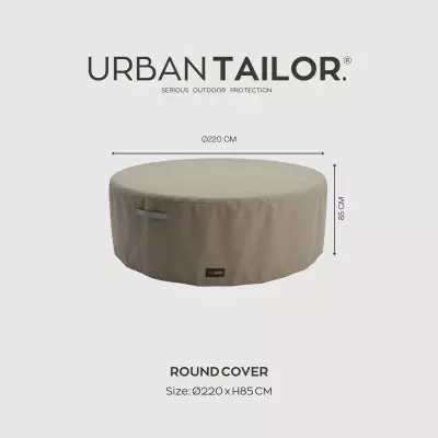 Prémiový ochranný obal na jídelní set kulatý Ø220 x 85 cm