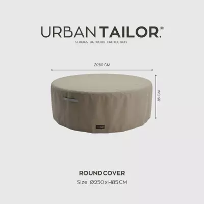 Prémiový ochranný obal na jídelní set kulatý Ø250 x 85 cm