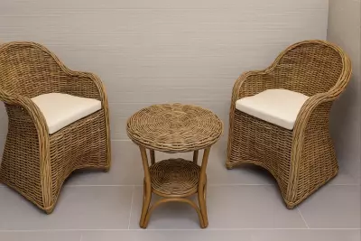 Ratanová sedací souprava Roma