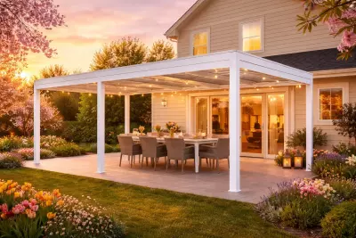 Slunečník nebo pergola: co je lepší řešení pro vaši terasu?