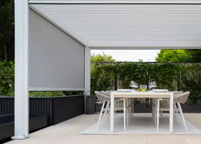 Stínící roleta na ROTA/ALVARO 300 cm bílá