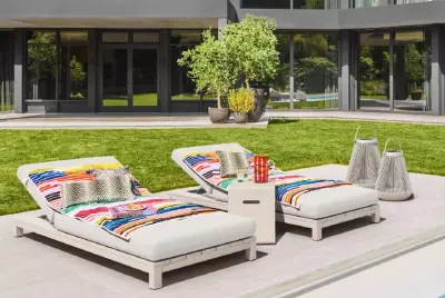 Venkovní  solární svítidlo AVA L bronze/bronze