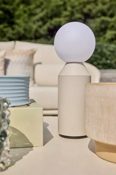 Venkovní svítidlo SUNS OLLIE L champagne