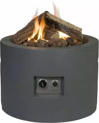 Zahradní krb Rond  antracit