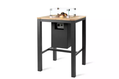 Zahradní krb Vierkant barový stůl, antracit