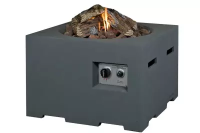 Zahradní krb Vierkant malý, antracit