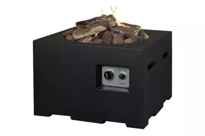 Zahradní krb Vierkant malý, černý