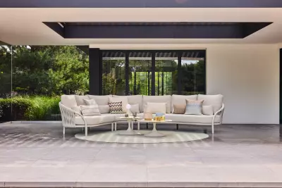 Zahradní lounge set SUNS Feroli – krémová