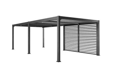Záhradní pergola Maranza 720x350x230 matný antracit