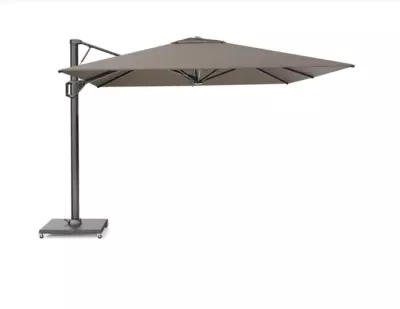 Zahradní slunečník BEAUFORT 3,2 × 3,2 m - Havana