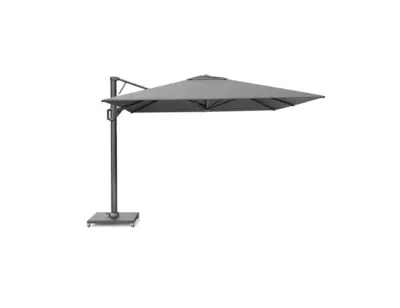 Zahradní slunečník BEAUFORT 3,2 × 3,2 m - Šedá/Manhattan