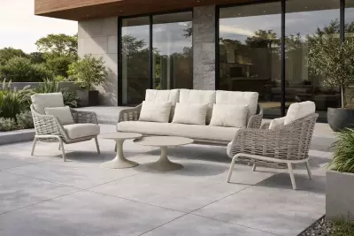 Zahradní sofa set SUNS Casto – designová sedací souprava na terasu