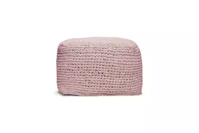 Zahradní taburet AREZZO 55x55 soft pink outlet