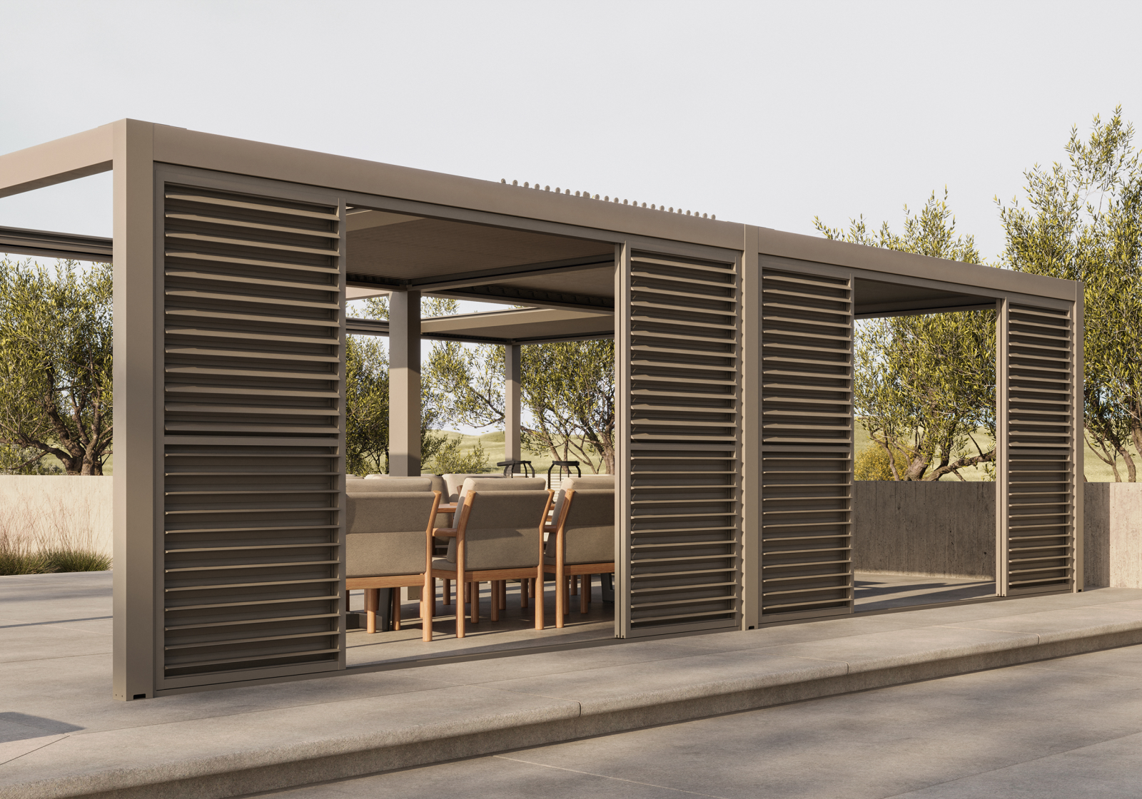 Bioklimatická pergola: kompletní průvodce výběrem