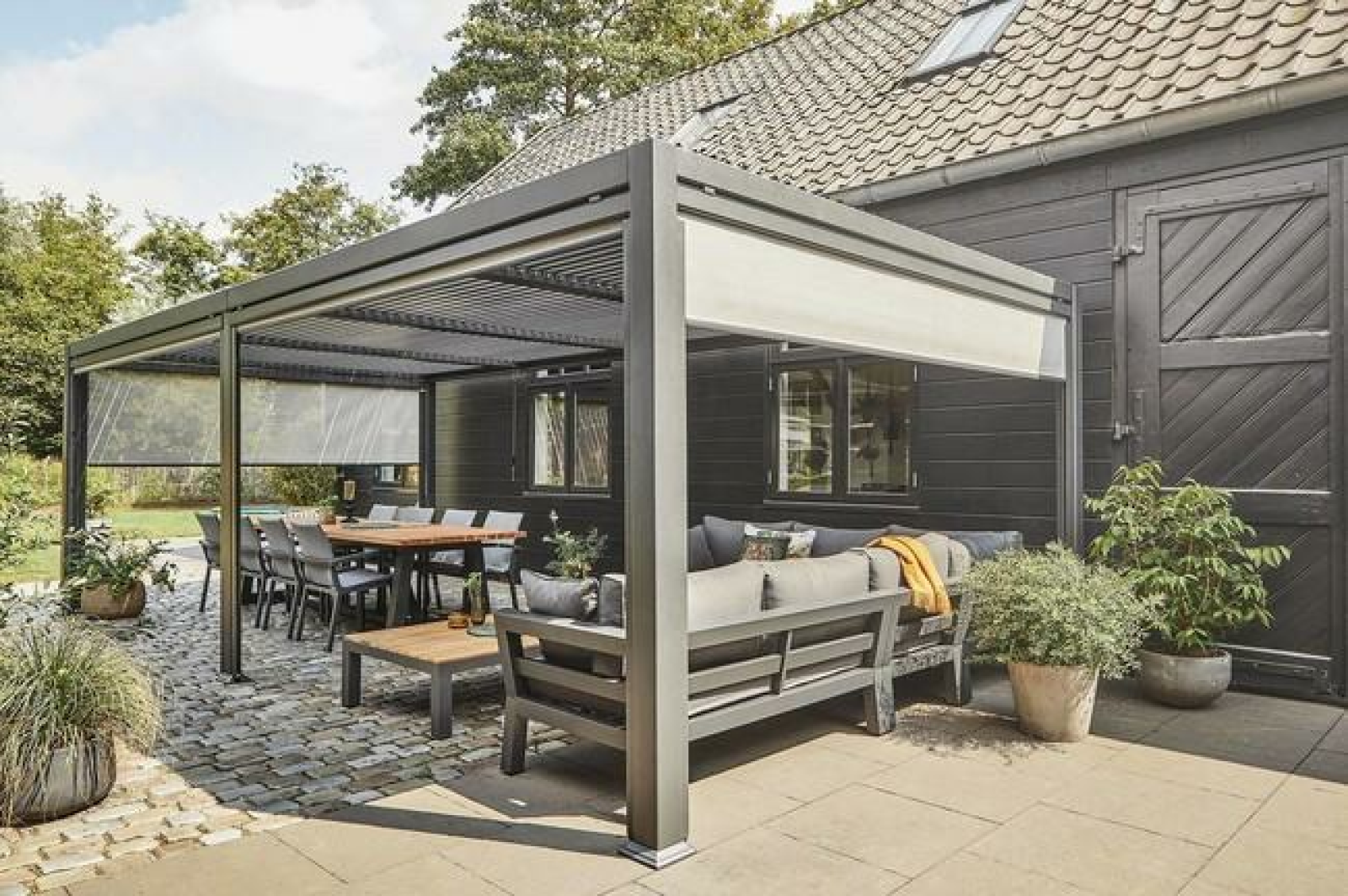 Hliníkové pergoly SUNS