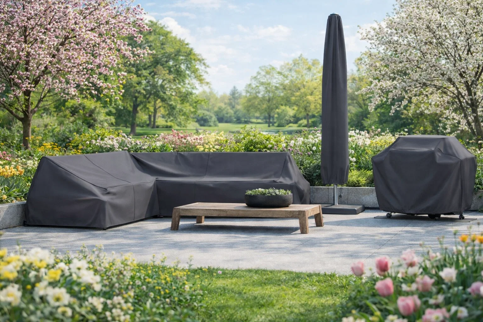 Ochranné kryty na zahradní nábytek: proč jsou nezbytné | DR Studio