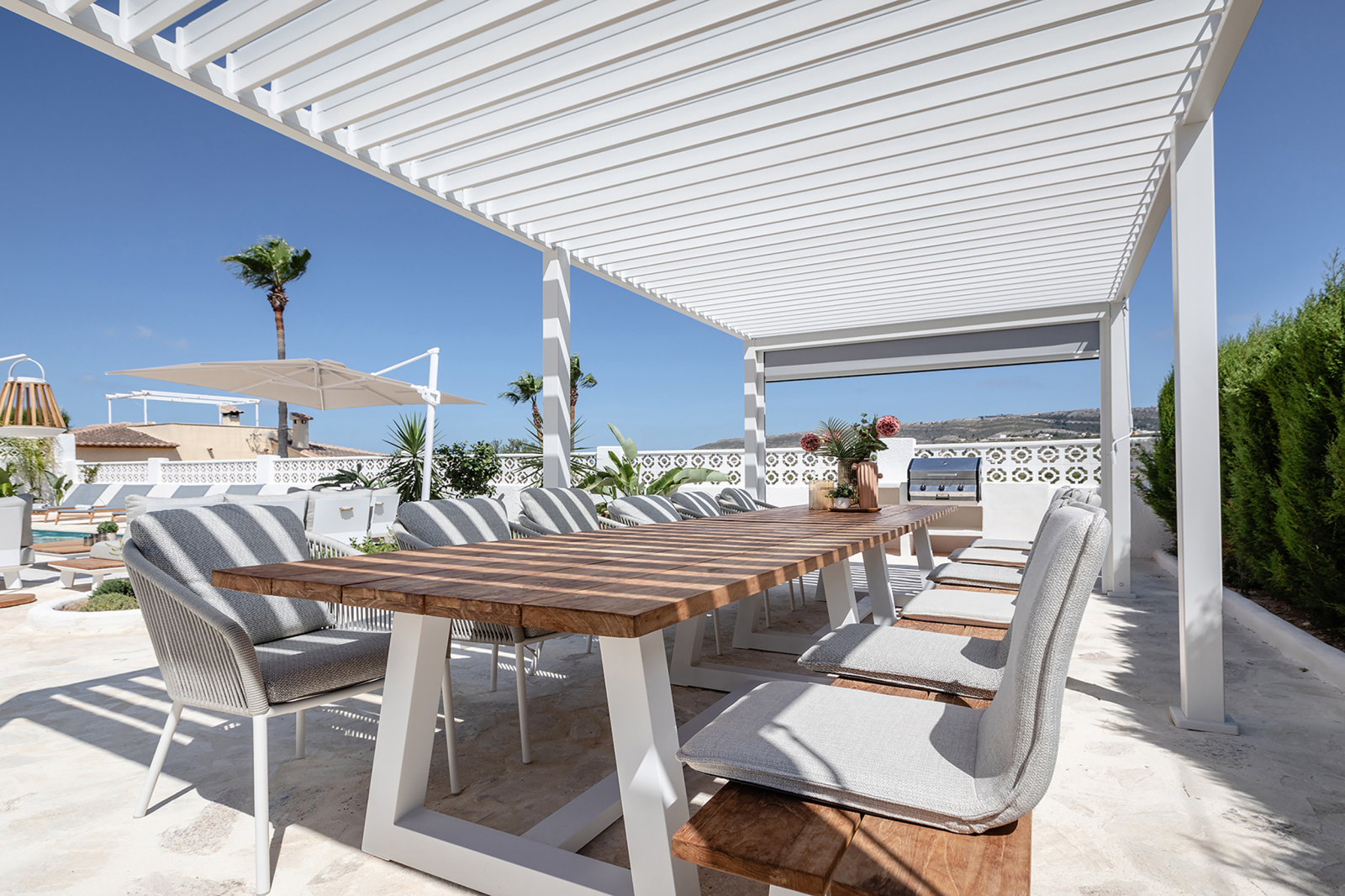 Pergola jako architektonický prvek terasy | DR Studio