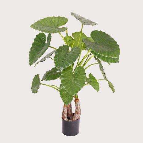 Umělá rostlina Alocasia Calidora Green 120 cm